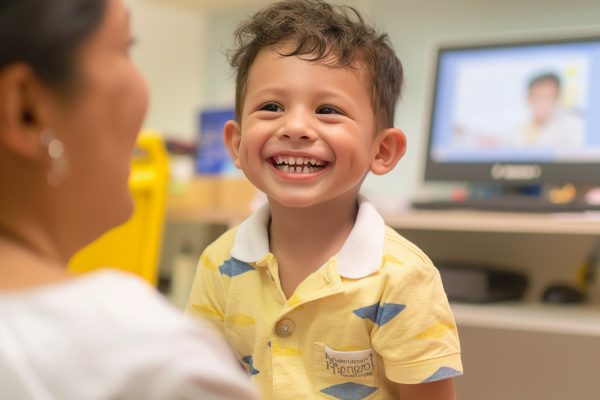 Heartwarming Mother and Son Moment